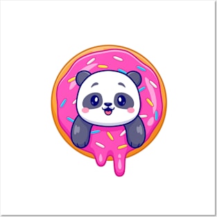 Donut Panda Posters and Art